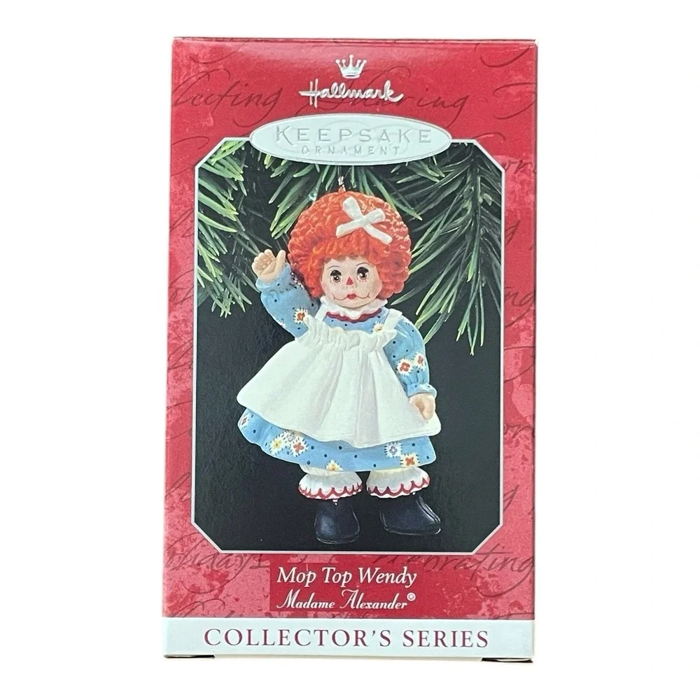 Mop Top Wendy Madame Alexander 3rd In Series 1998 Hallmark Keepsake Ornament